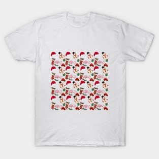 Christmas pattern. T-Shirt